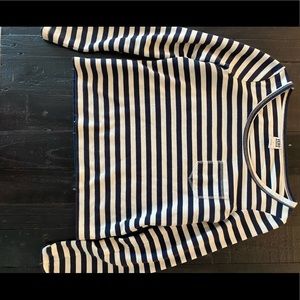 Vero Moda striped long sleeve tee in stripes - Size small